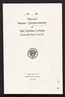 Program for the Fifty-Fourth Annual Commencement of East Carolina College 